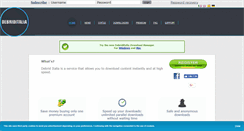 Desktop Screenshot of debriditalia.com